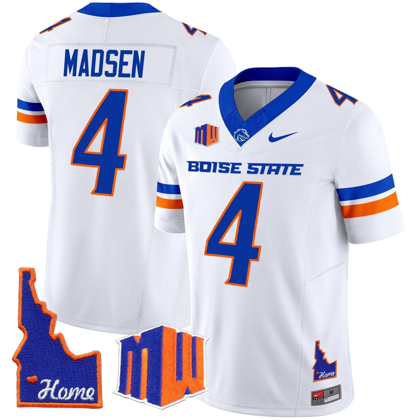 BSU 2024 Home Patch Vapor Limited Jersey - All Stitched