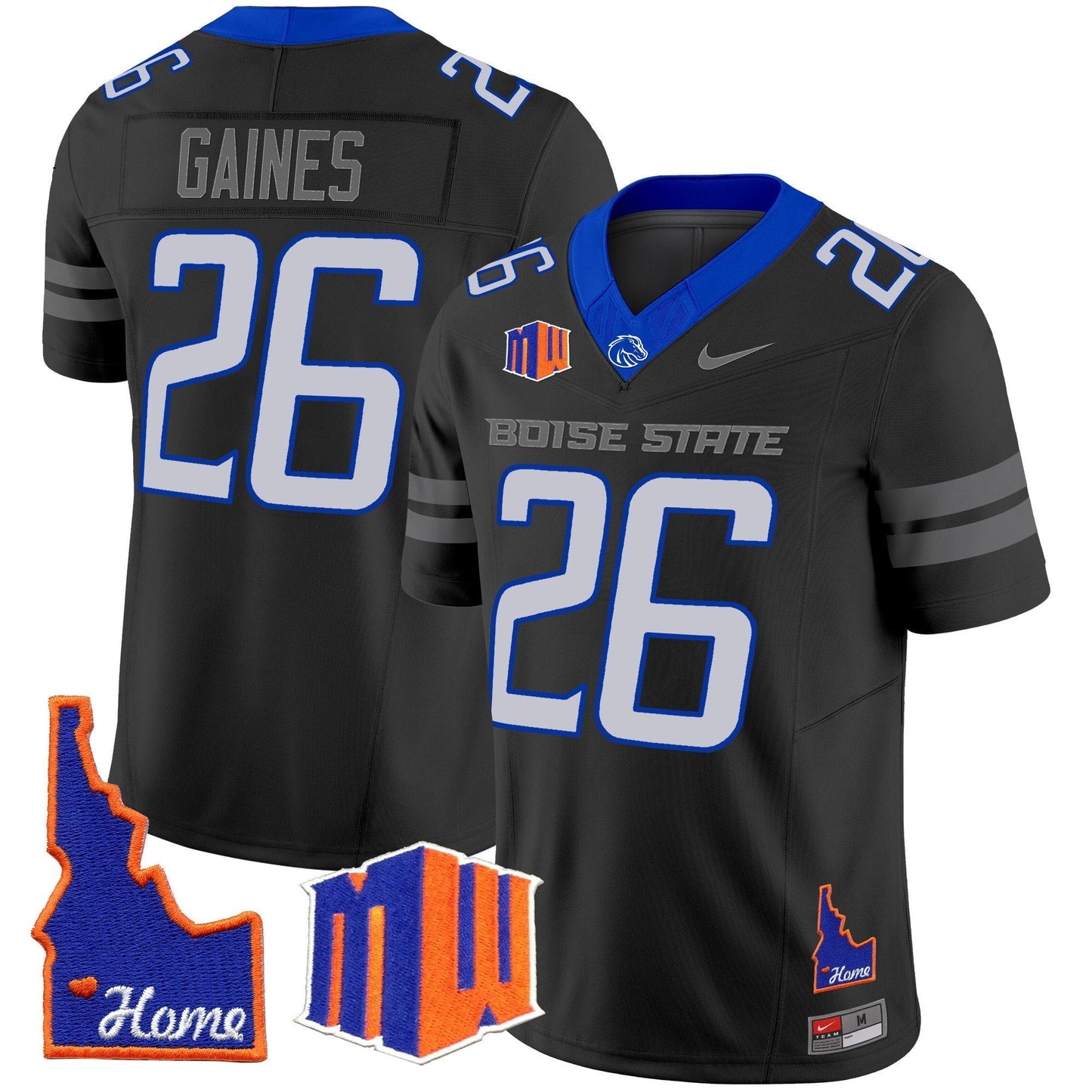 BSU 2024 Home Patch Vapor Limited Jersey - All Stitched