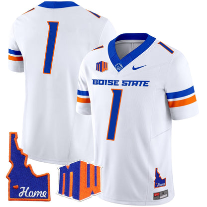 BSU 2024 Home Patch Vapor Limited Jersey - All Stitched