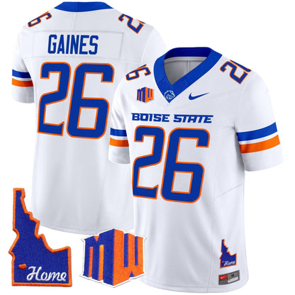 BSU 2024 Home Patch Vapor Limited Jersey - All Stitched