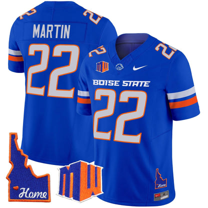 BSU 2024 Home Patch Vapor Limited Jersey - All Stitched
