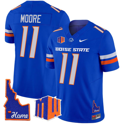 BSU 2024 Home Patch Vapor Limited Jersey - All Stitched