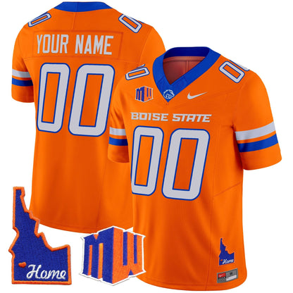 BSU 2024 Home Patch Vapor Limited Custom Jersey - All Stitched