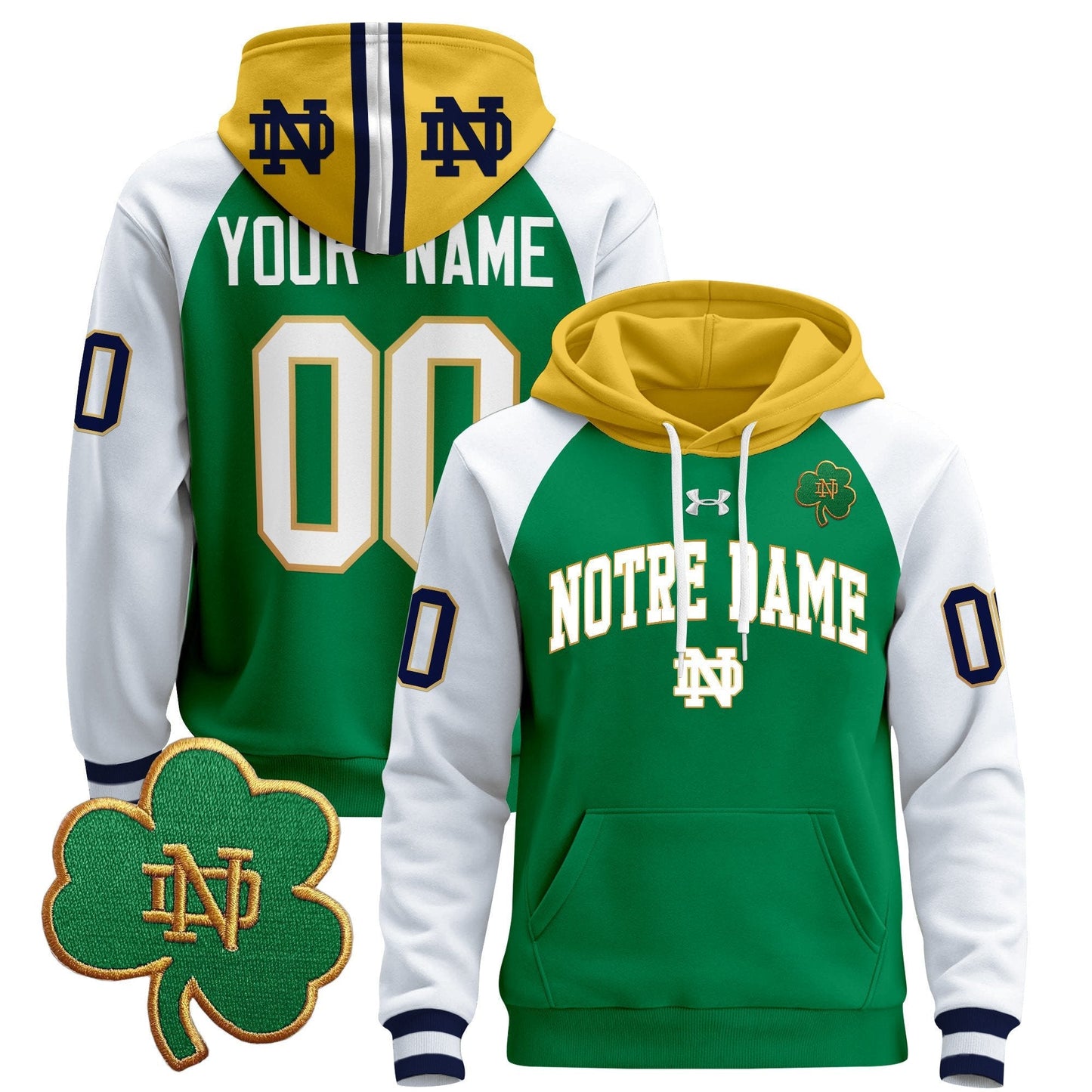 ND 2024 Custom Pullover Hoodie V2