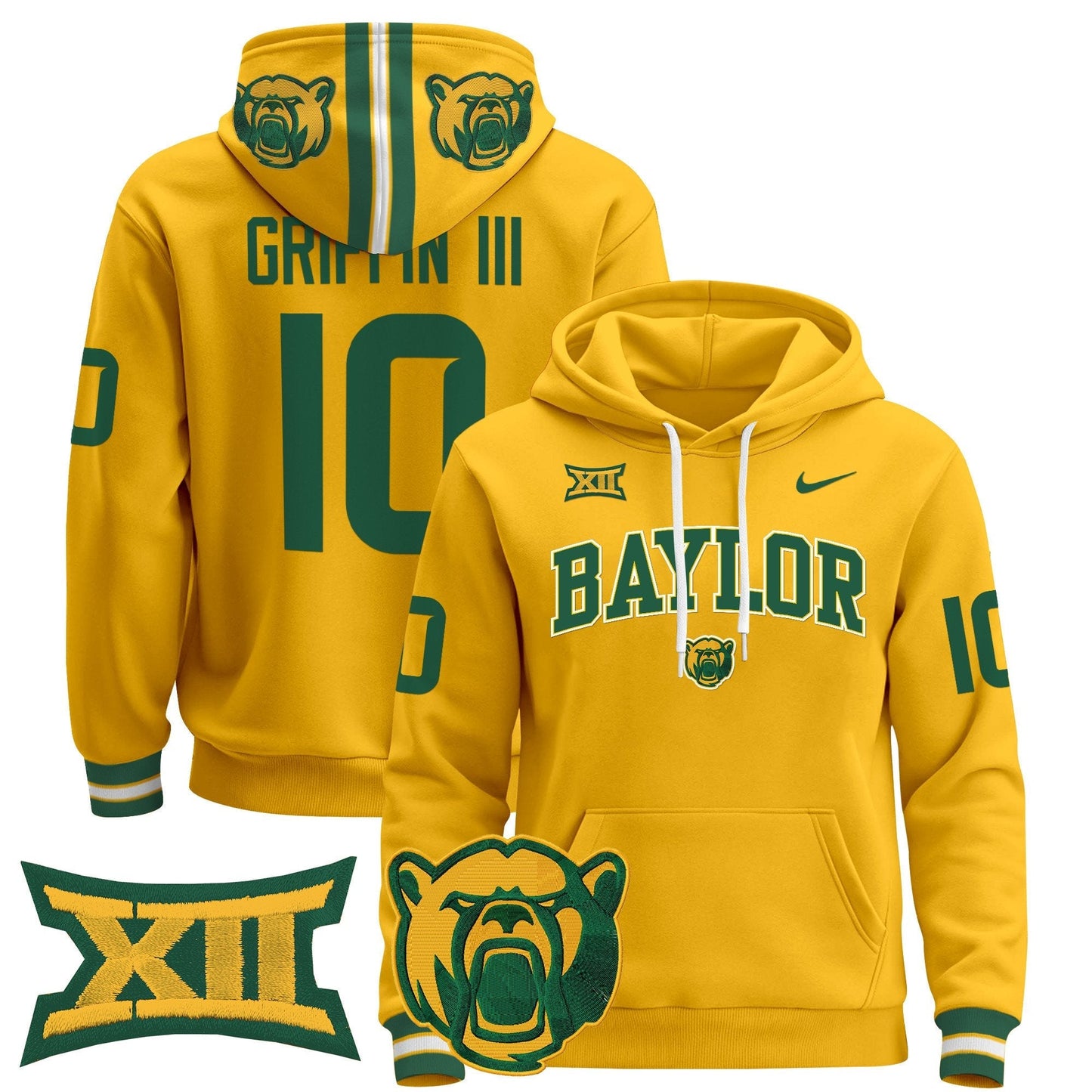 Baylor Bears 2024 Pullover Hoodie V2