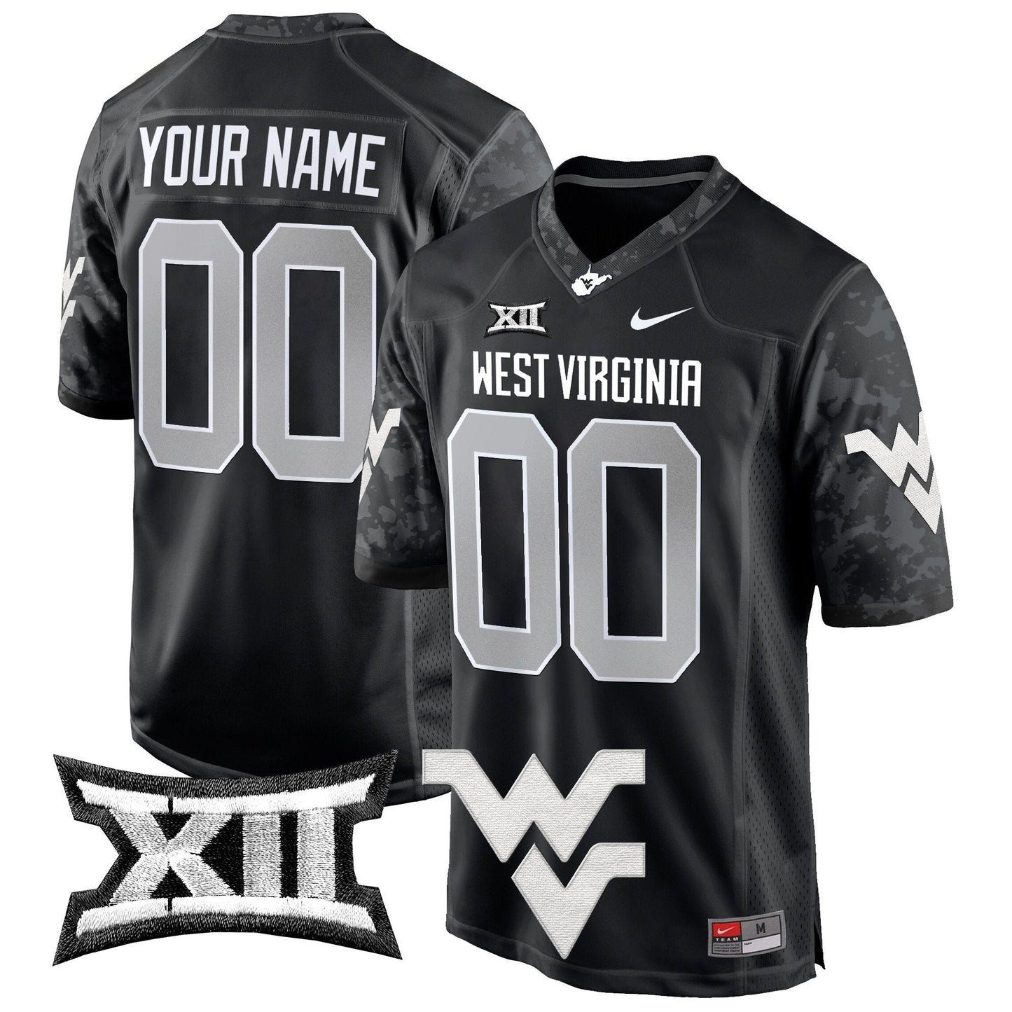 WVU 2024 Game Custom Jersey - All Stitched