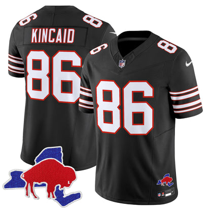 Men's Bills Throwback 2024 Vapor Limited Jersey - All Stitched