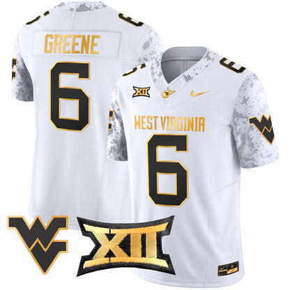 WVU 2024 Gold Vapor Limited Jersey - All Stitched