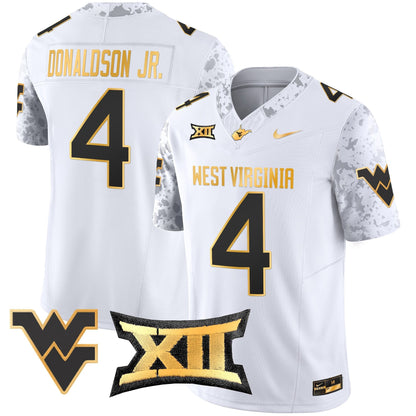 WVU 2024 Gold Vapor Limited Jersey - All Stitched