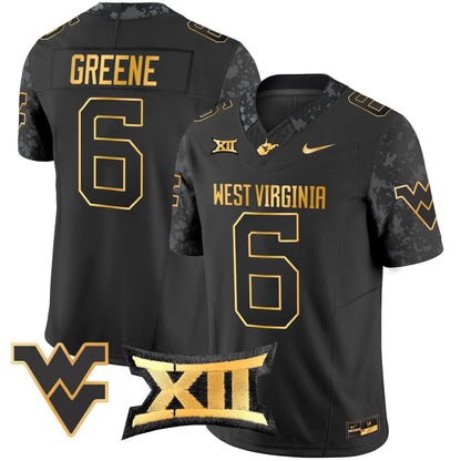 WVU 2024 Gold Vapor Limited Jersey - All Stitched