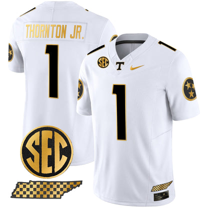 TENN 2024 Gold Vapor Limited Jersey V2 - All Stitched