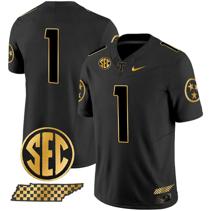 TENN 2024 Gold Vapor Limited Jersey V2 - All Stitched