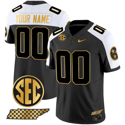 TENN 2024 Gold Vapor Limited Custom Jersey V2 - All Stitched