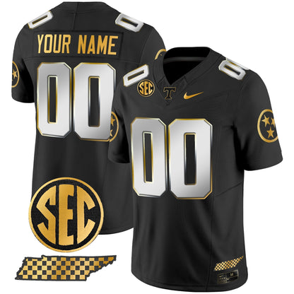 TENN 2024 Gold Vapor Limited Custom Jersey V2 - All Stitched