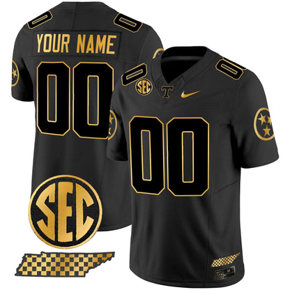 TENN 2024 Gold Vapor Limited Custom Jersey V2 - All Stitched