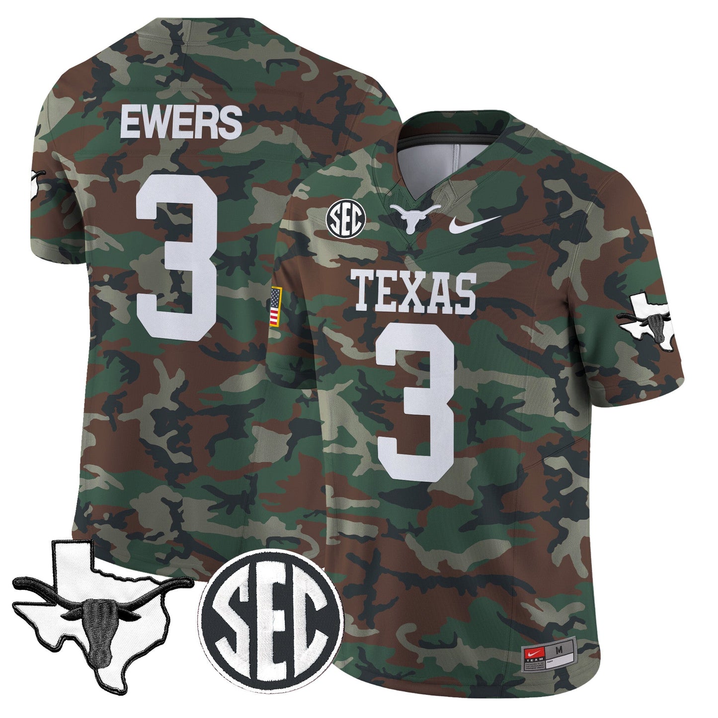 TEX 2024 Military Vapor Limited Jersey V2 - All Stitched