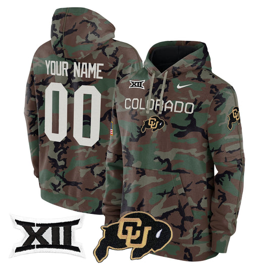 CU 2024 Military Custom Fleece Pullover Hoodie