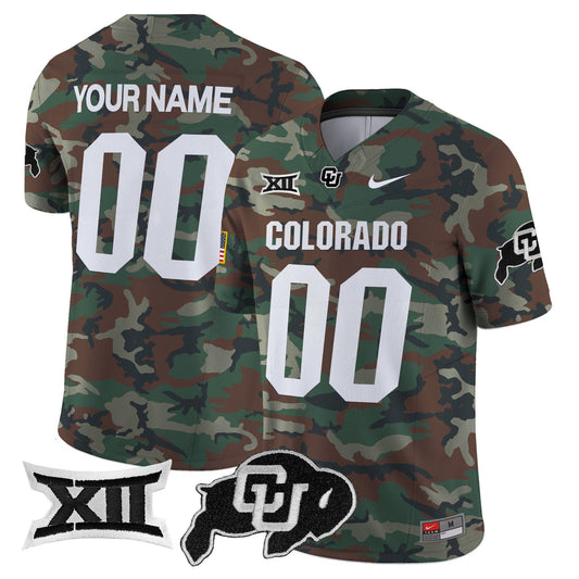 CU 2024 Military Vapor Limited Custom Jersey - All Stitched