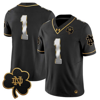 ND 2024 Gold Vapor Limited Jersey - All Stitched