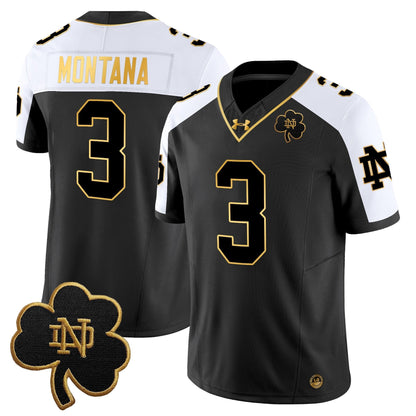 ND 2024 Gold Vapor Limited Jersey - All Stitched