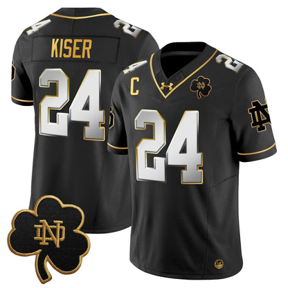 ND 2024 Gold Vapor Limited Jersey - All Stitched