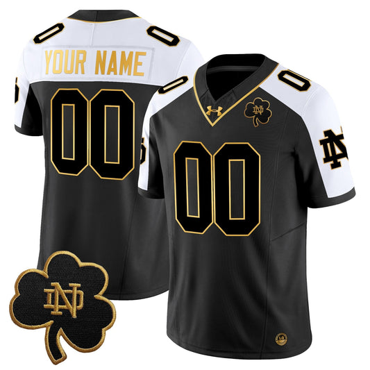ND 2024 Gold Vapor Limited Custom Jersey - Stitched