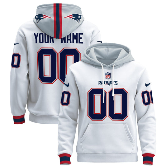 New England Patriots 2024 Custom Pullover Hoodie