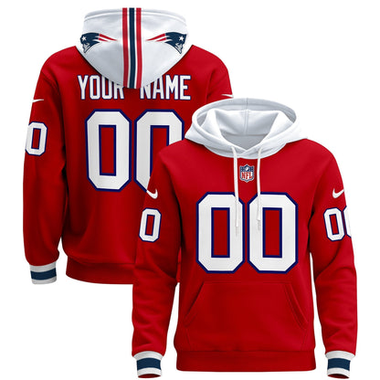 New England Patriots 2024 Custom Pullover Hoodie
