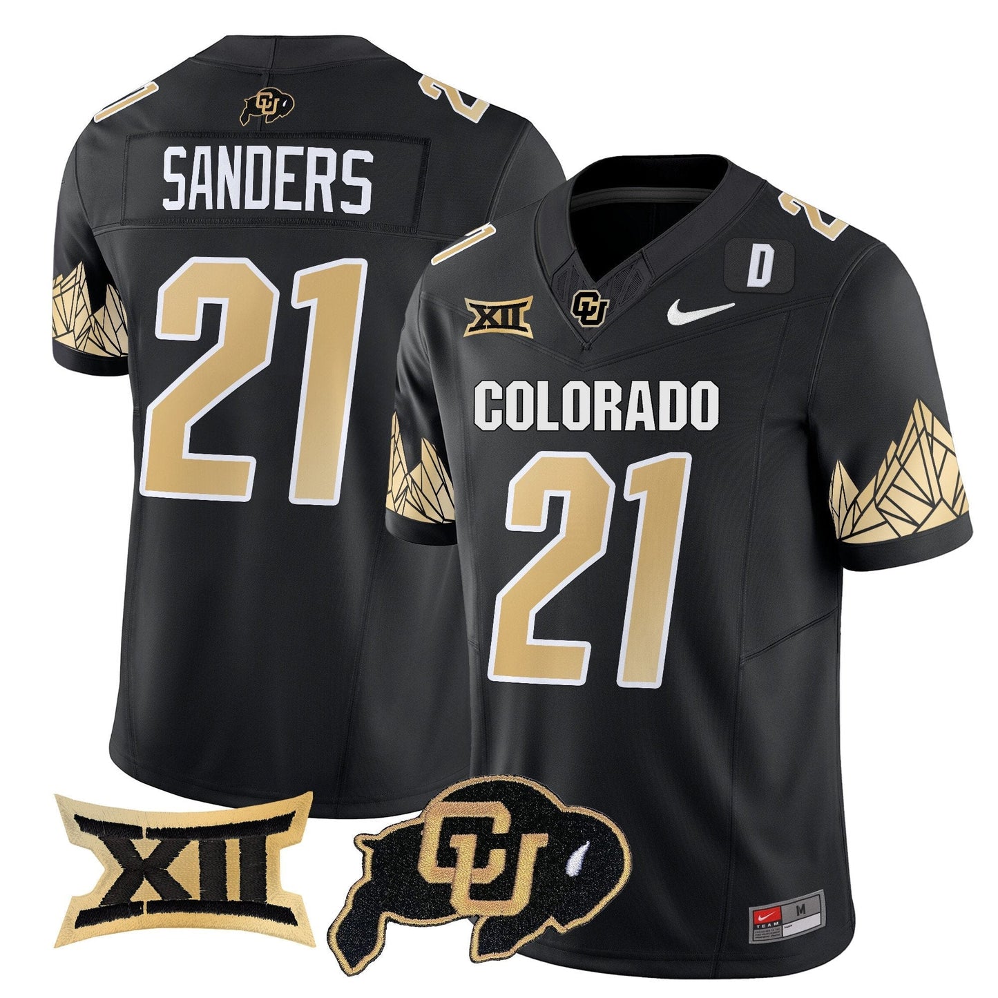 CU Vapor Limited Jersey V4 - Big 12 XII Patch - All Stitched