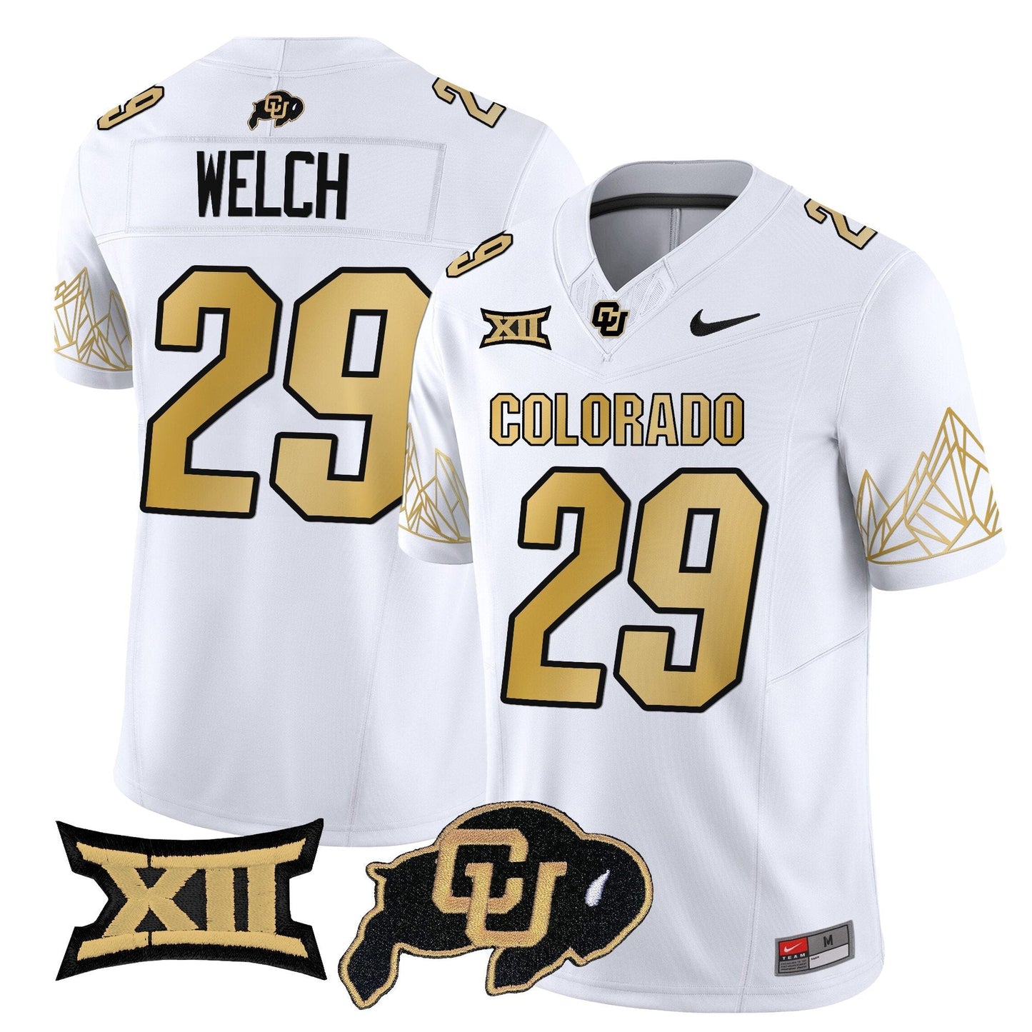 CU Vapor Limited Jersey V4 - Big 12 XII Patch - All Stitched