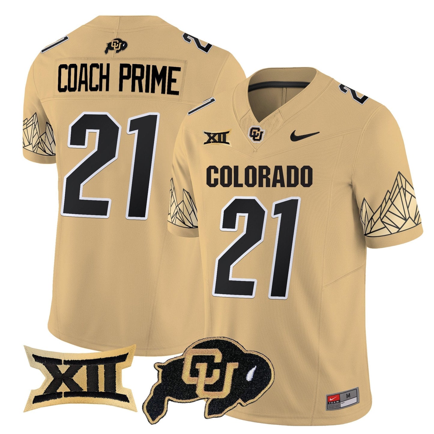 CU Vapor Limited Jersey V4 - Big 12 XII Patch - All Stitched