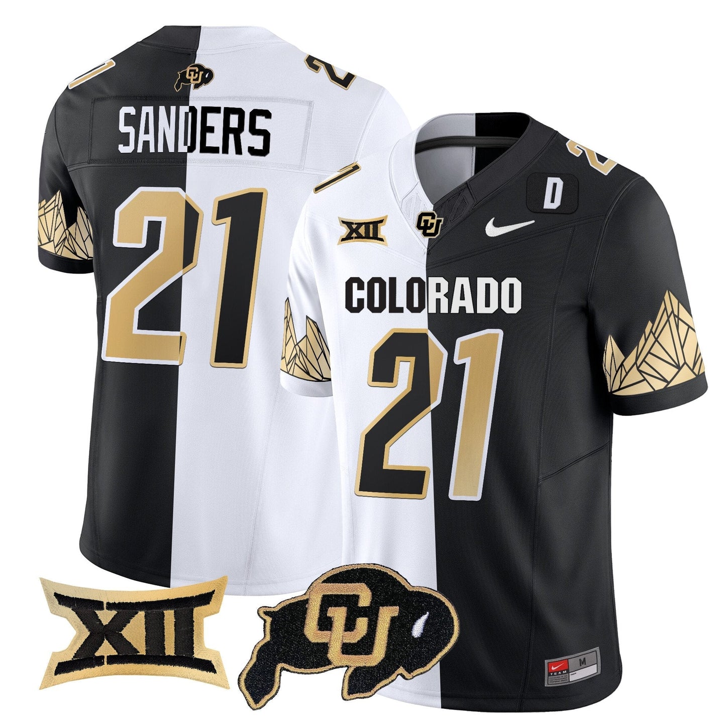 CU Vapor Limited Jersey V4 - Big 12 XII Patch - All Stitched