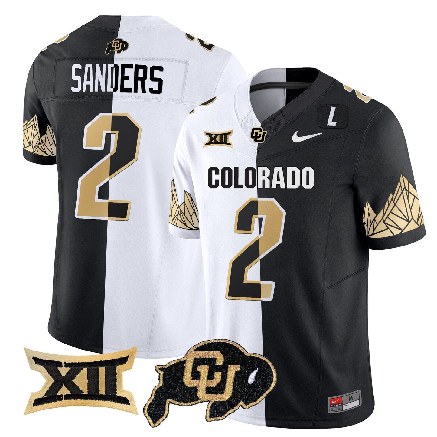 CU Vapor Limited Jersey V4 - Big 12 XII Patch - All Stitched