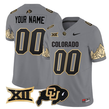 CU Vapor Limited Custom Jersey V4 - Big 12 XII Patch - All Stitched