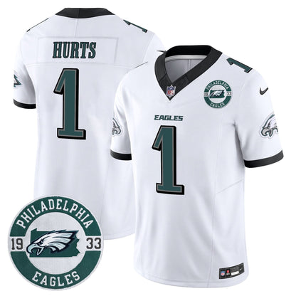 Eagles 2024 Vapor Limited Jersey - Est. 1933 Patch - All Stitched