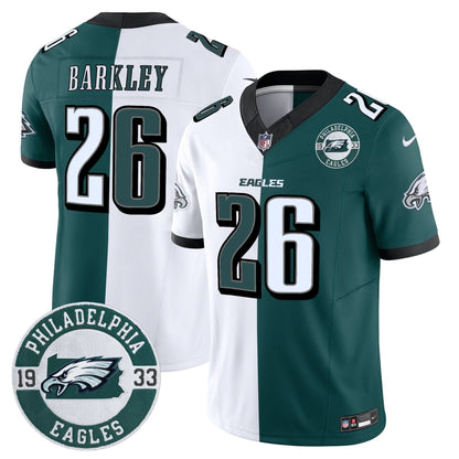 Eagles 2024 Vapor Limited Jersey - Est. 1933 Patch - All Stitched
