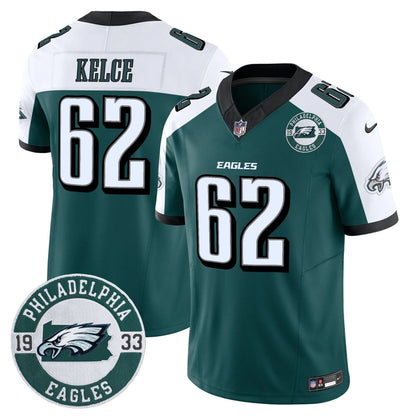 Eagles 2024 Vapor Limited Jersey - Est. 1933 Patch - All Stitched