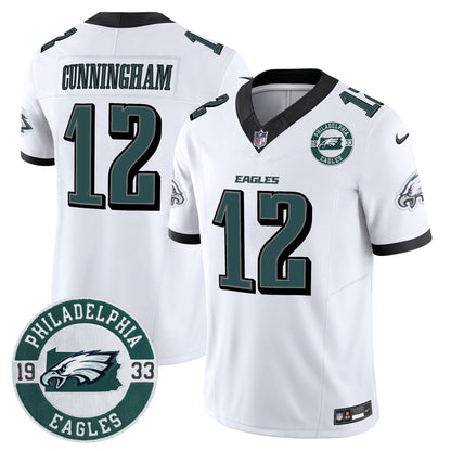 Eagles 2024 Vapor Limited Jersey - Est. 1933 Patch - All Stitched