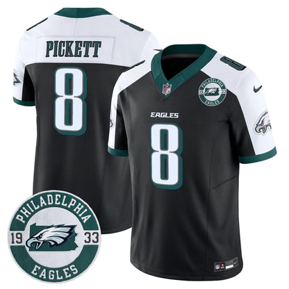 Eagles 2024 Vapor Limited Jersey - Est. 1933 Patch - All Stitched