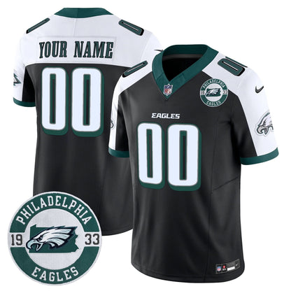 Eagles 2024 Vapor Limited Custom Jersey - Est. 1933 Patch - All Stitched