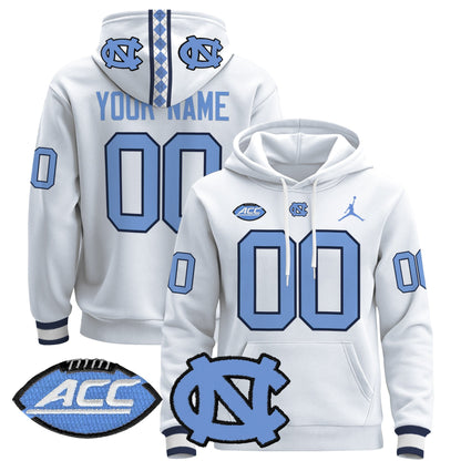 North Carolina Tar Heels 2024 Custom Pullover Hoodie