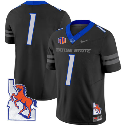 BSU 2024 Map Patch Vapor Limited Jersey - All Stitched