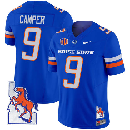 BSU 2024 Map Patch Vapor Limited Jersey - All Stitched