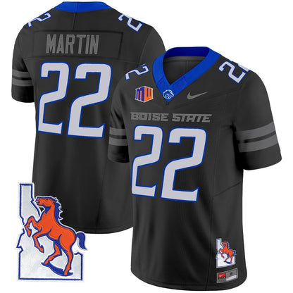 BSU 2024 Map Patch Vapor Limited Jersey - All Stitched