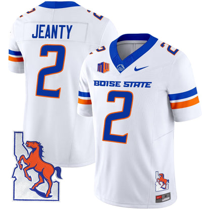 BSU 2024 Map Patch Vapor Limited Jersey - All Stitched