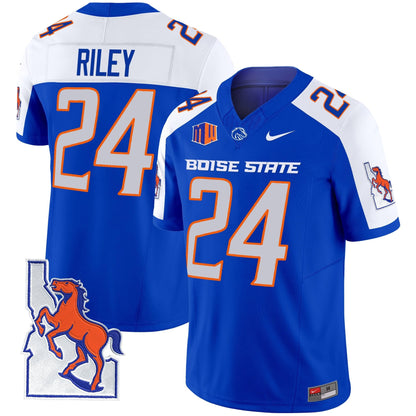 BSU 2024 Map Patch Vapor Limited Jersey - All Stitched