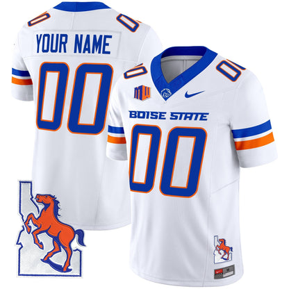 BSU 2024 Map Patch Vapor Limited Custom Jersey - All Stitched