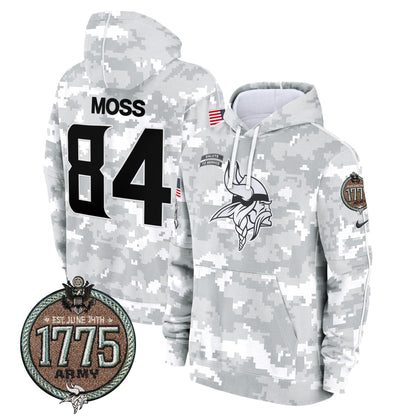 MIN 2024 Salute to Service Establishment Year Patch Fleece Pullover Hoodie