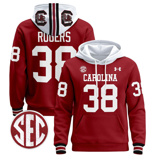 South Carolina Gamecocks 1980 Throwback Pullover Hoodie - All Stitched