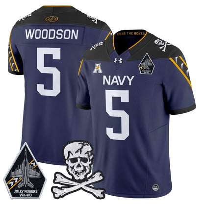 Navy Midshipmen 2024 Vapor Limited Jersey - All Stitched